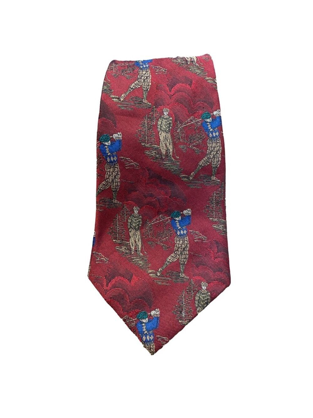 Nautica Men's Red Golf Tie